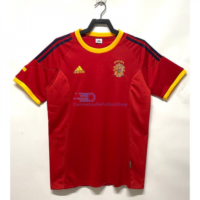 Camiseta España 2002 1ª Equipación Retro - Imagen 1