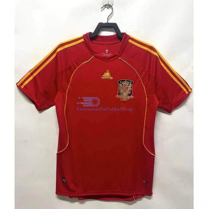 Camiseta España 2008 1ª Equipación Retro - Imagen 1