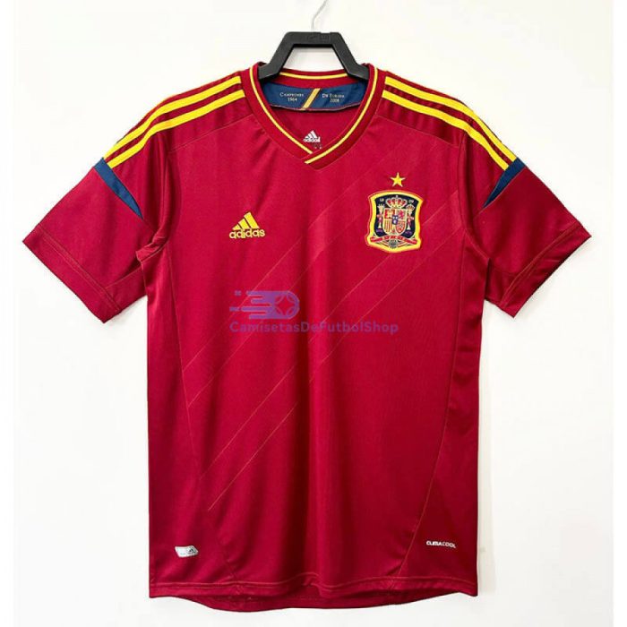 Camiseta España 2012 1ª Equipación Retro - Imagen 2