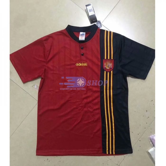 Camiseta España 1996 1ª Equipación Retro - Imagen 2
