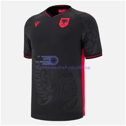 Camiseta Albania 2025 Tercera Equipación Negro - CamisetasDeFutbolShop